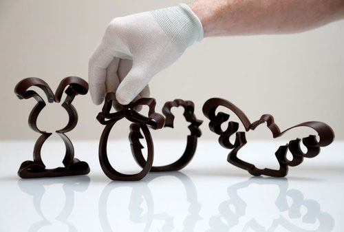 این شکلات‌های خوشمزه 3 بعدی چاپ شده اند!