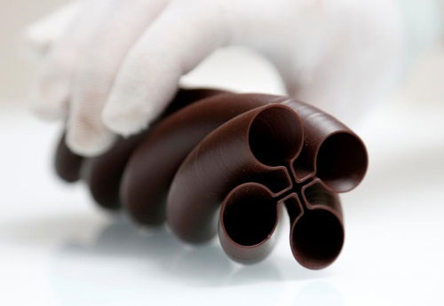 این شکلات‌های خوشمزه 3 بعدی چاپ شده اند!