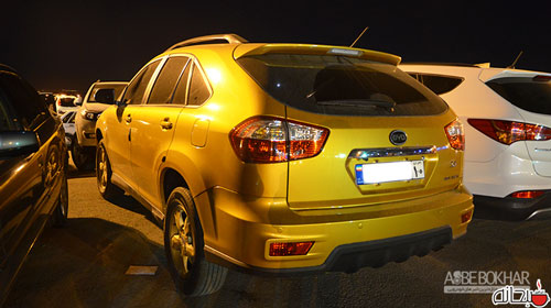 خودروی چینی با رنگ طلایی هم رسید!