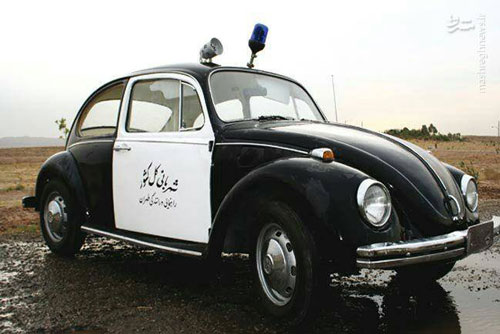 اولین ماشین پلیس‌های ایران