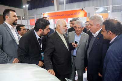 بازدید مدیرعامل گروه سایپا از نمایشگاه اصفهان