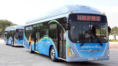 اولین اتوبوس الکتریکی هیوندایی را ببینید!