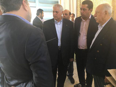 بازدید رئیس هیات مدیره گروه سایپا از شرکت های قطعه ساز استان یزد