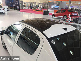 ایران خودرو 207 صندوقدار با سقف شیشه ای را به نمایش گذاشت