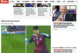 پخش زنده فوتبال ایران و چین در لندن به خاطر بیرانوند