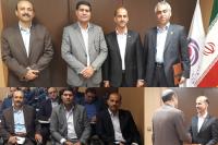  برگزاری مراسم تودیع و معارفه مدیر جدید شعب بانک ایران زمین 