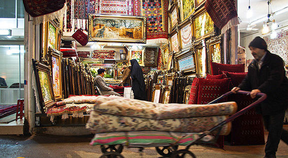 بازار داغ فروش فرش‌های‌ قاچاق افغانی به نام ایرانی