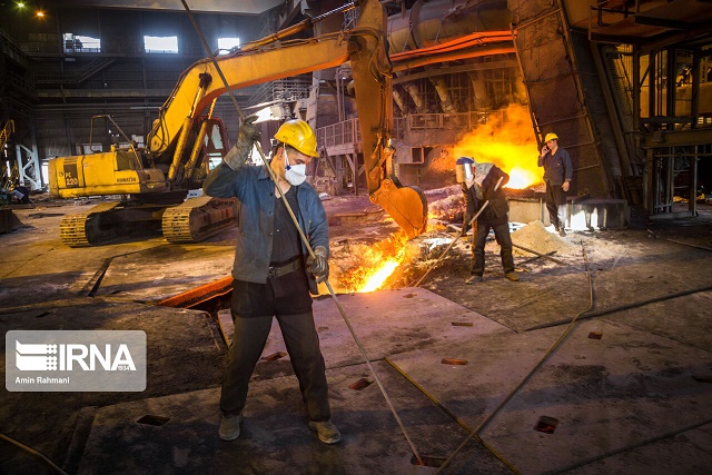 رشد ۱۱ درصدی تولید آهن اسفنجی در کشور