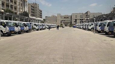 تحویل 30 دستگاه کامیونت شیلر با کاربری حمل پسماند های کرونایی بیمارستانها