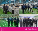 بازدید مدیر منطقه ای بانک ایران زمین از خط تولید محصولات اسنوا بازدید مدیر منطقه ای بانک ایران زمین از خط تولید محصولات اسنوا