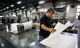 تولید کاغذ در ایران نزدیک به ۸۰ هزار تن رسیده است