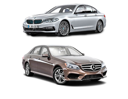 بی‌ام‌و 528 بخریم یا بنز E250 ؟