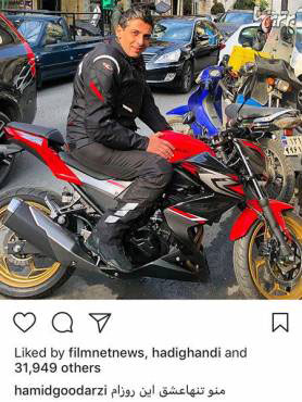 آقای بازیگر و تنها عشق این روزهایش!