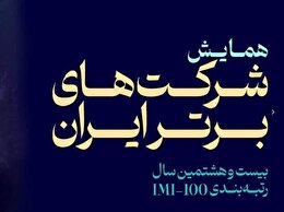 فولاد سنگان برای چهارمین سال متوالی در جمع ۱۰۰ شرکت برتر ایران