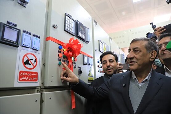 افتتاح پروژه احیاء مستقیم و نیروگاه خورشیدی جهان‌فولاد سیرجان با حضور معاون رئیس جمهور