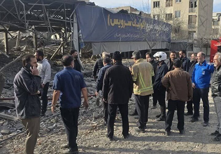 آسیب دیدن تعمیرگاه مرکزی شماره یک ایران‌خودرو در جریان حملات دشمن