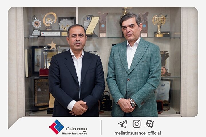 دیدار دبیرکل سندیکای بیمه‌گران ایران با مدیرعامل جدید بیمه ملت