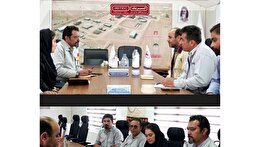 برگزاری نشست بررسی عملکرد HSE پروژه با حضور مدیران و کارشناسان HSE شرکت ایریتک، کارفرمای محترم احیاء مستقیم و مشاور پروژه