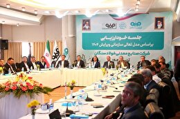 برگزاری جلسه خودارزیابی تعالی سازمانی 1404 در فولاد سنگان