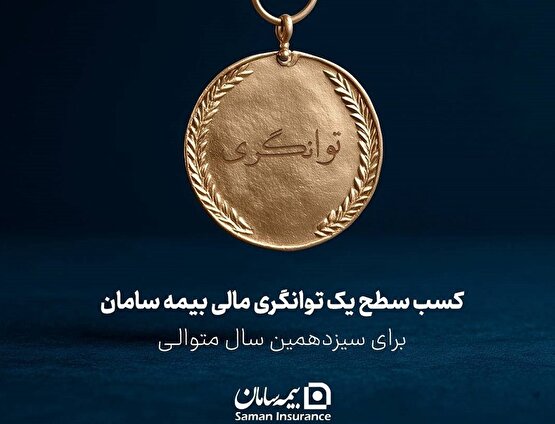 کسب سطح یک توانگری مالی شرکت بیمه سامان